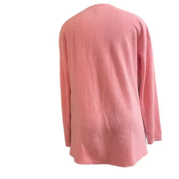 Sundance Pink 100% Cashmere Sweater Size Medium - Picture 3 of 11